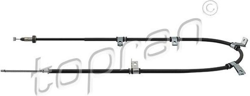 TOPRAN 820 759 - OE 59912 26150 Handbremsseil, links für Santa Fe I