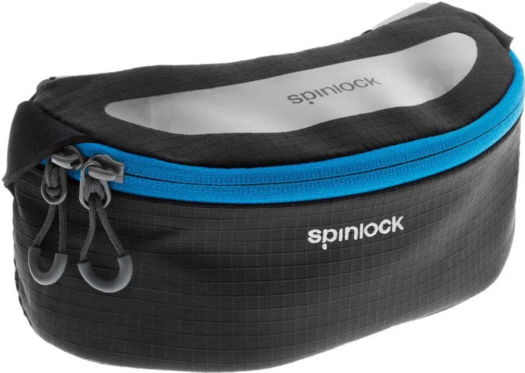 Sac Banane de Voile Robuste Spinlock Sailing Essentials - Noir Nylon