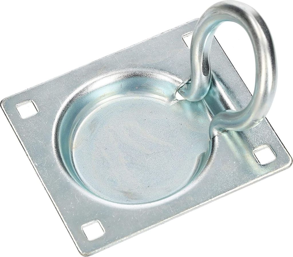 KOTARBAU Zurrmulde 90x75mm zum Einlassen in den Boden Einseitig Solide Ladungssicherung Kistengriff