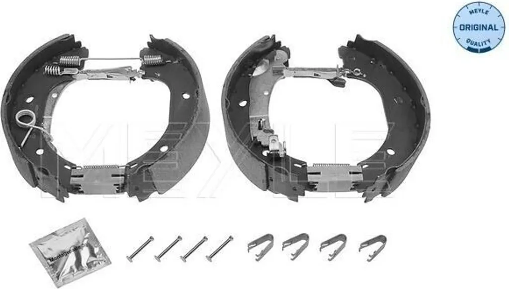 Plaquettes de Frein Arrière pour Jumper et Ducato - Kit MEYLE Complet