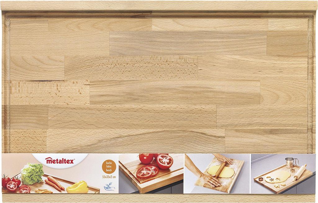 Metaltex Beukenhouten Plank 55x35x2 cm Zdjęcie produktu 