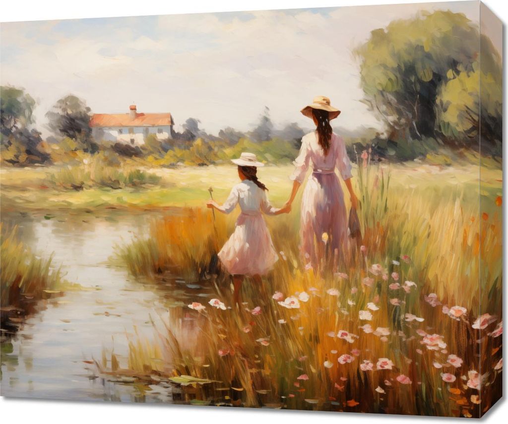 Bild 60x50cm Ländliche Verbindung