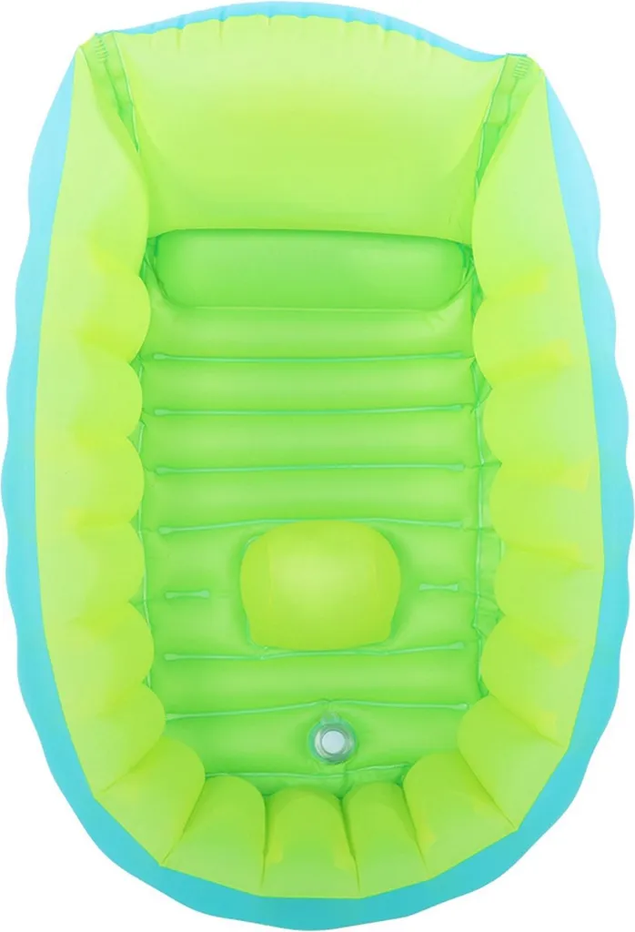 Baignoire pliable bébé gonflable et ergonomique pour salle de bain (L)