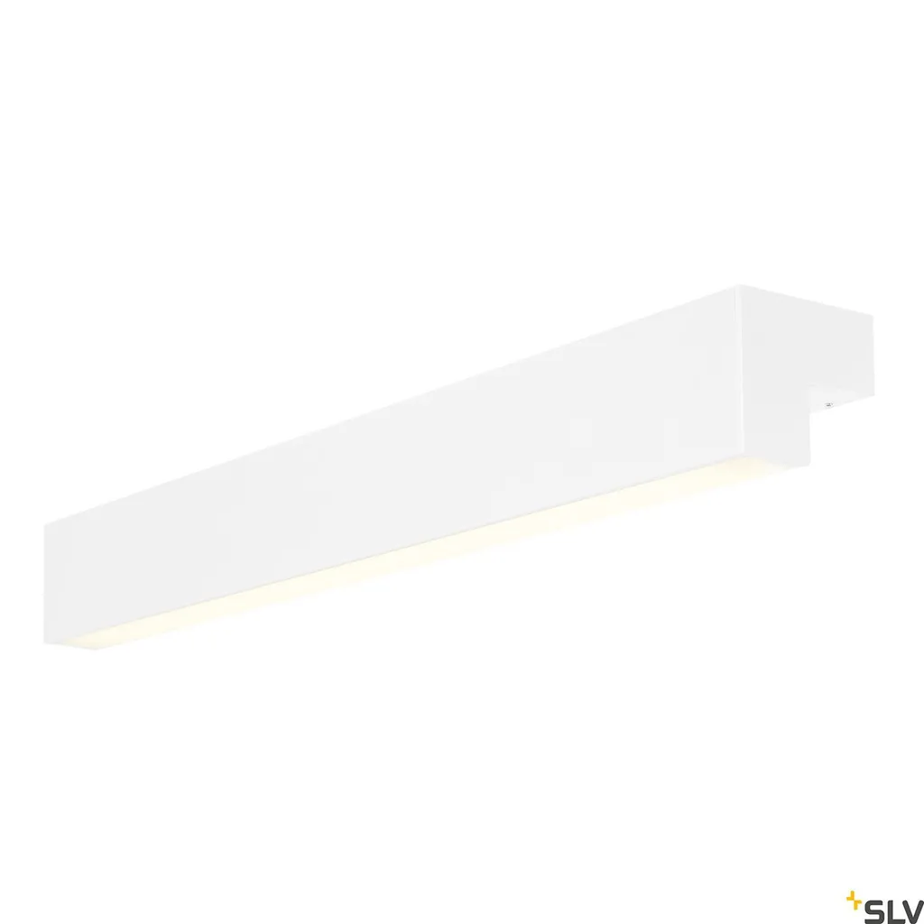 Luminaire LED IP44 L-LINE 60 blanc 3000K éclairage blanc chaud anti-buée