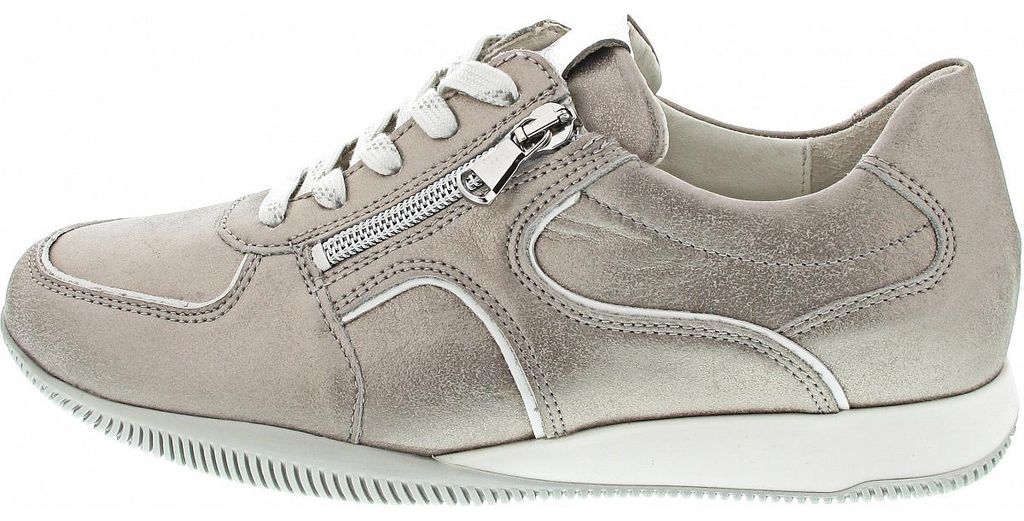Waldläufer H-Pamela sportlicher Schnürer Beige in Gr. 39