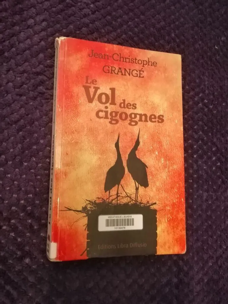 Livre Le Vol des cigognes : Thriller Haletant de Grangé Édition 2024