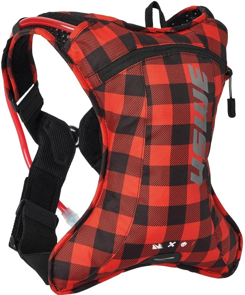 Gilet d'hydratation 2L Uswe Outlander 2 Rouge pour Trail et Cyclisme
