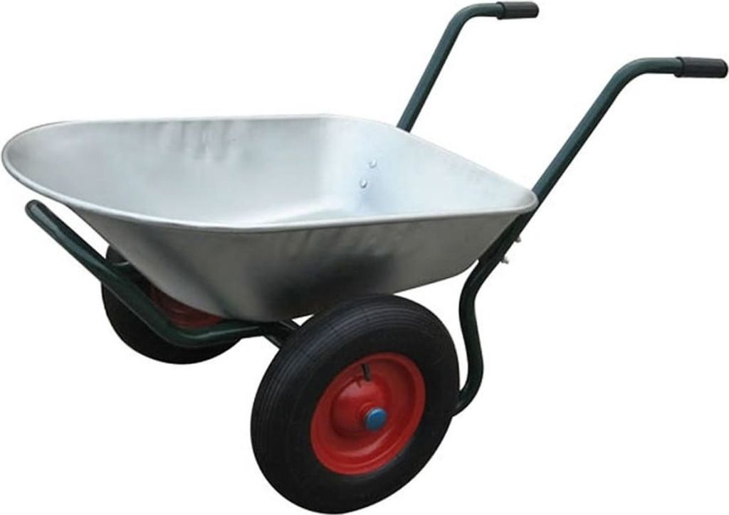 Möbel Gartengerät Zweirad-Schubkarre 66 L - Schubkarren 40979