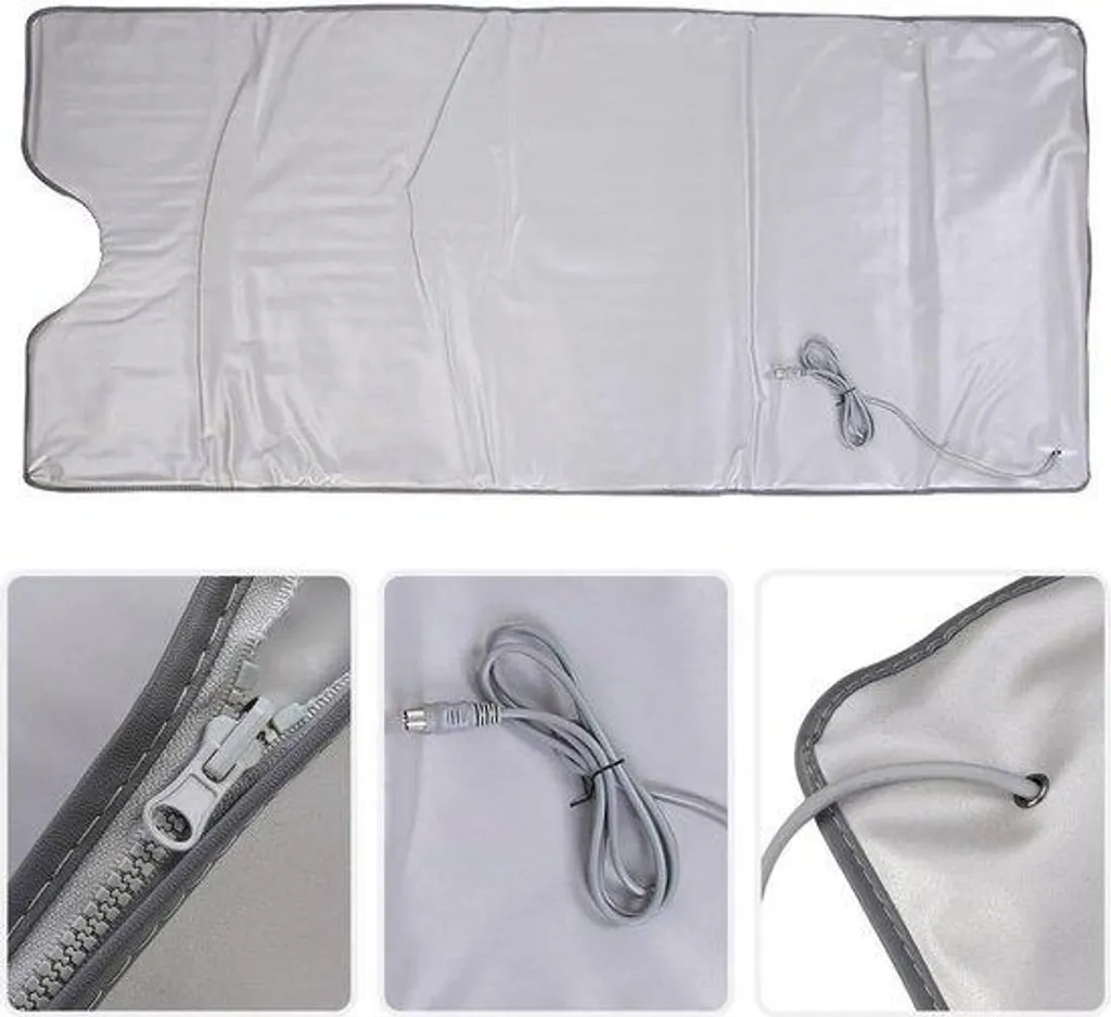 Couverture chauffante infrarouge portable avec Arrêt Auto - 6 Niveaux
