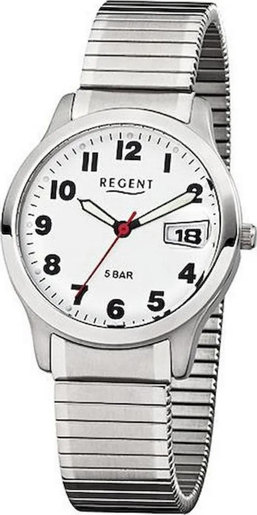 Montre Analogique Homme Regent F-897 avec Cadran Lisible et Bracelet Cuir