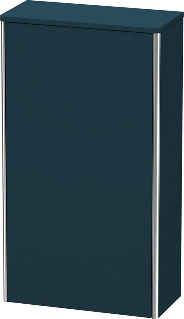Duravit XSquare Halbhochschrank, eine Tür Anschlag links, 2 Glasfachböden, 500x896x236mm, XS1303L9898