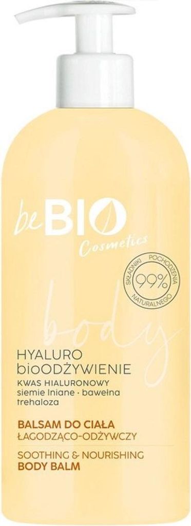 BeBio Ewa Chodakowska Feuchtigkeitsbalsam mit Hyaluronsäure für geschmeidige Haut - 350ml