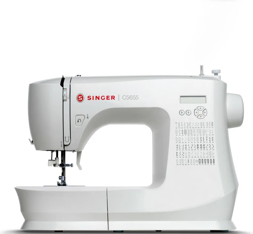 Machine à coudre Singer C5655 électronique avec 80 points de couture - 5