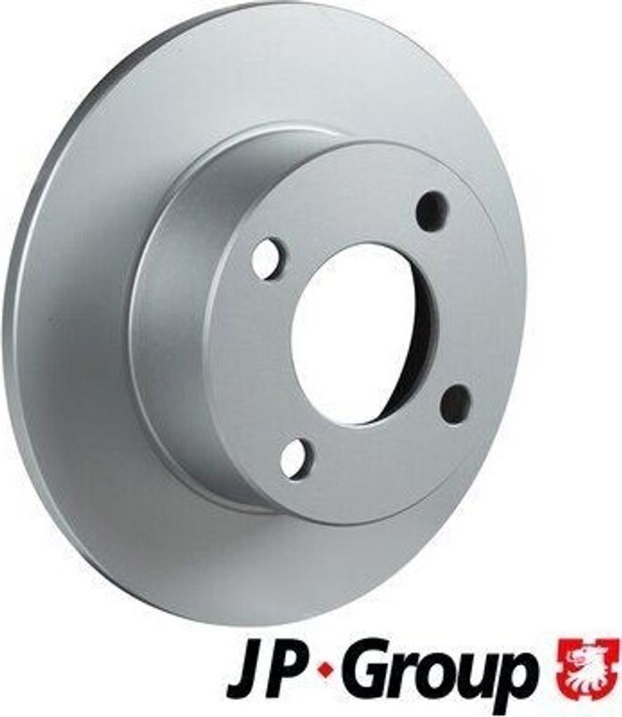 2x JP GROUP Bremsscheibe 1163205400 hinten für AUDI 80 Limousine (8C2 B4) 245mm