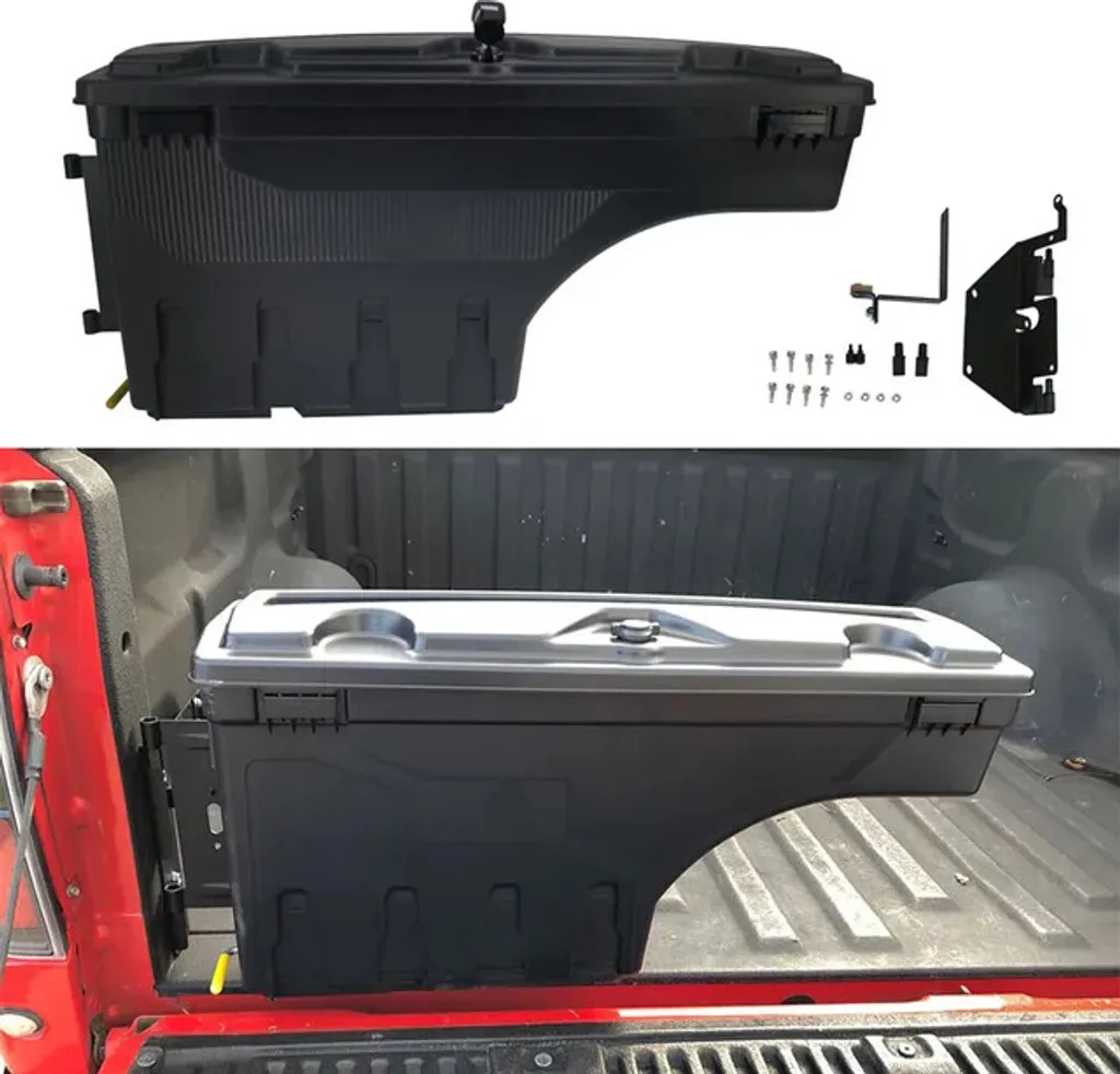 Solution rangement benne Ford Ranger T9 coffre pivotant gauche - 2