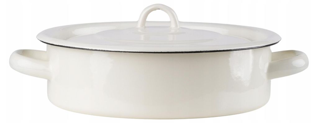 EMALIA RYBNIK | Niedriger Kochtopf 3,8L 26CM Gas Induction Produktbild 