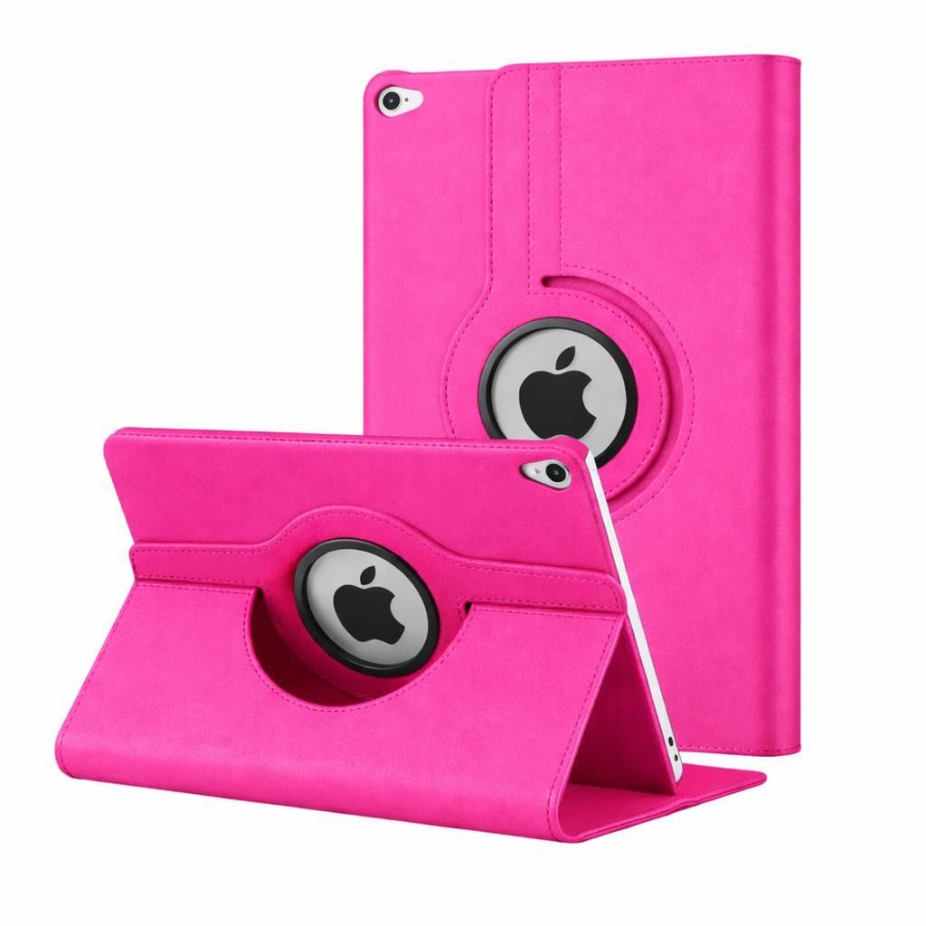 360° Schutzhülle für Apple iPad Pro 12.9 Zoll (2017) 2. Generation / Apple iPad Pro 12.9" (2015) 1. Generation Tasche Hülle Drehbar Stand - PINK