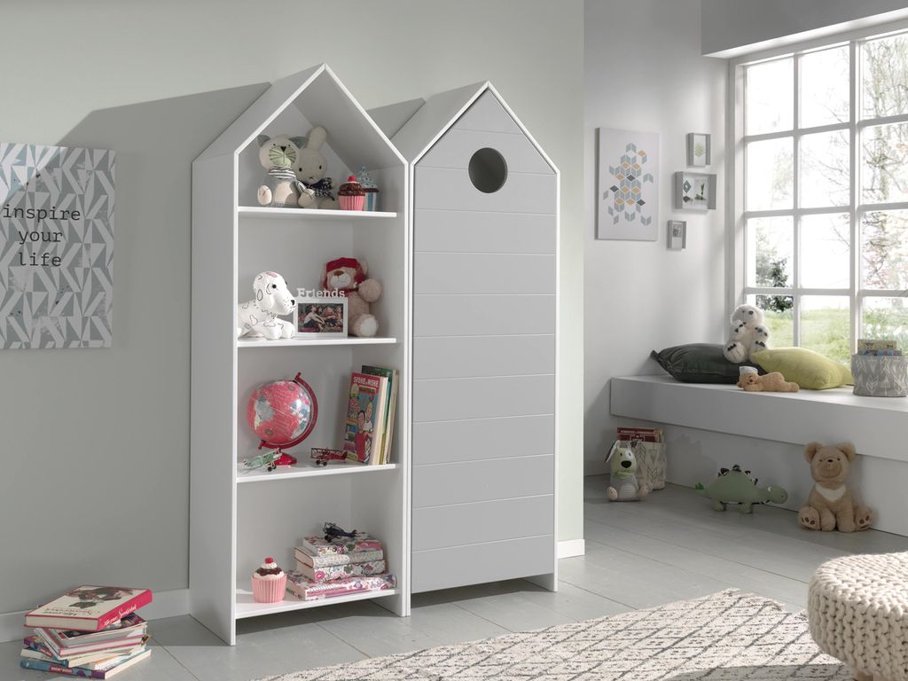 CASAMI Set 2-tlg. best. aus: Regalschrank, Schrank 1-trg. Produktbild 