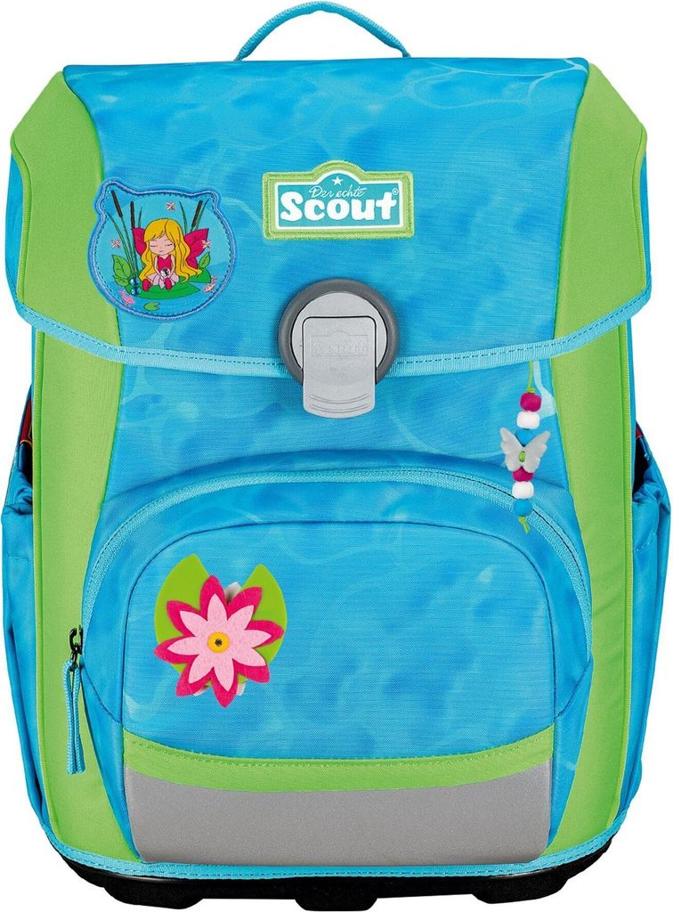 Scout Neo Schulranzen-Set 4 teilig DIN Water Lily Produktbild 