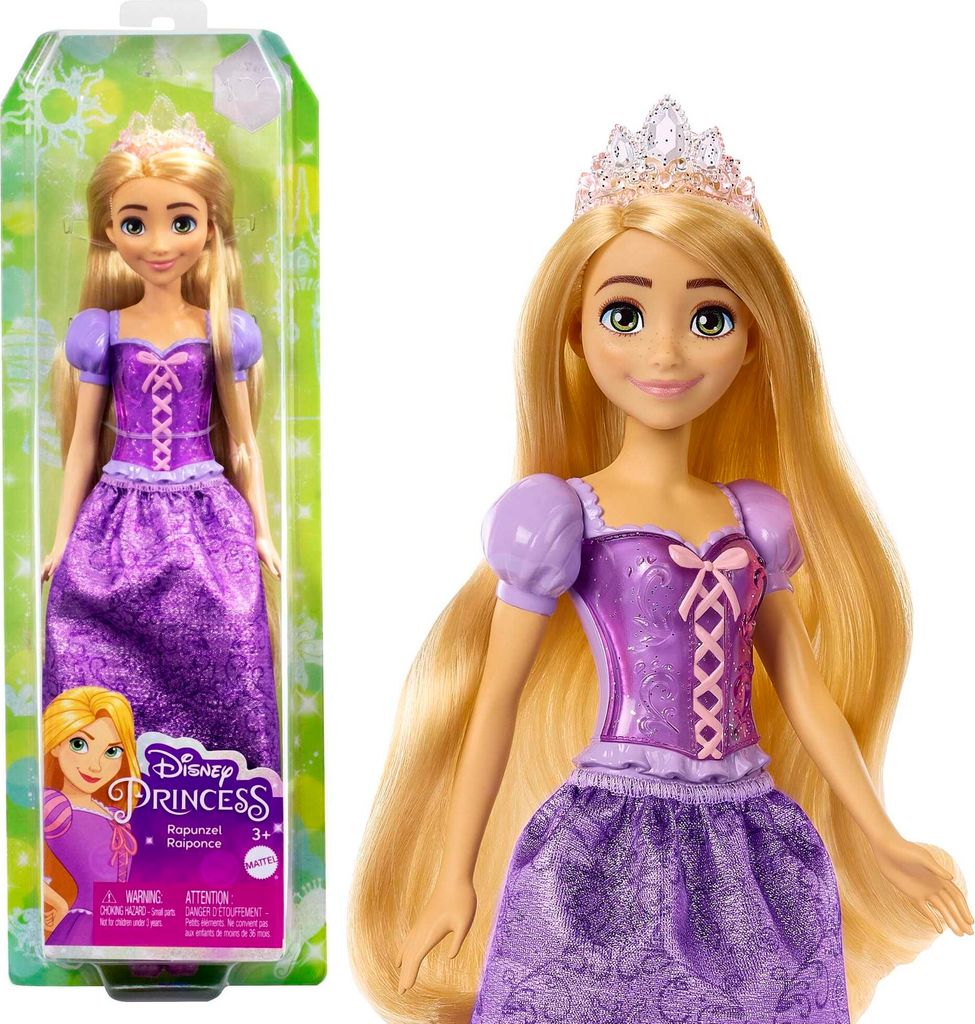 MATTEL Principessa Disney in lino Roszpunka HLW03 Immagine del prodotto 