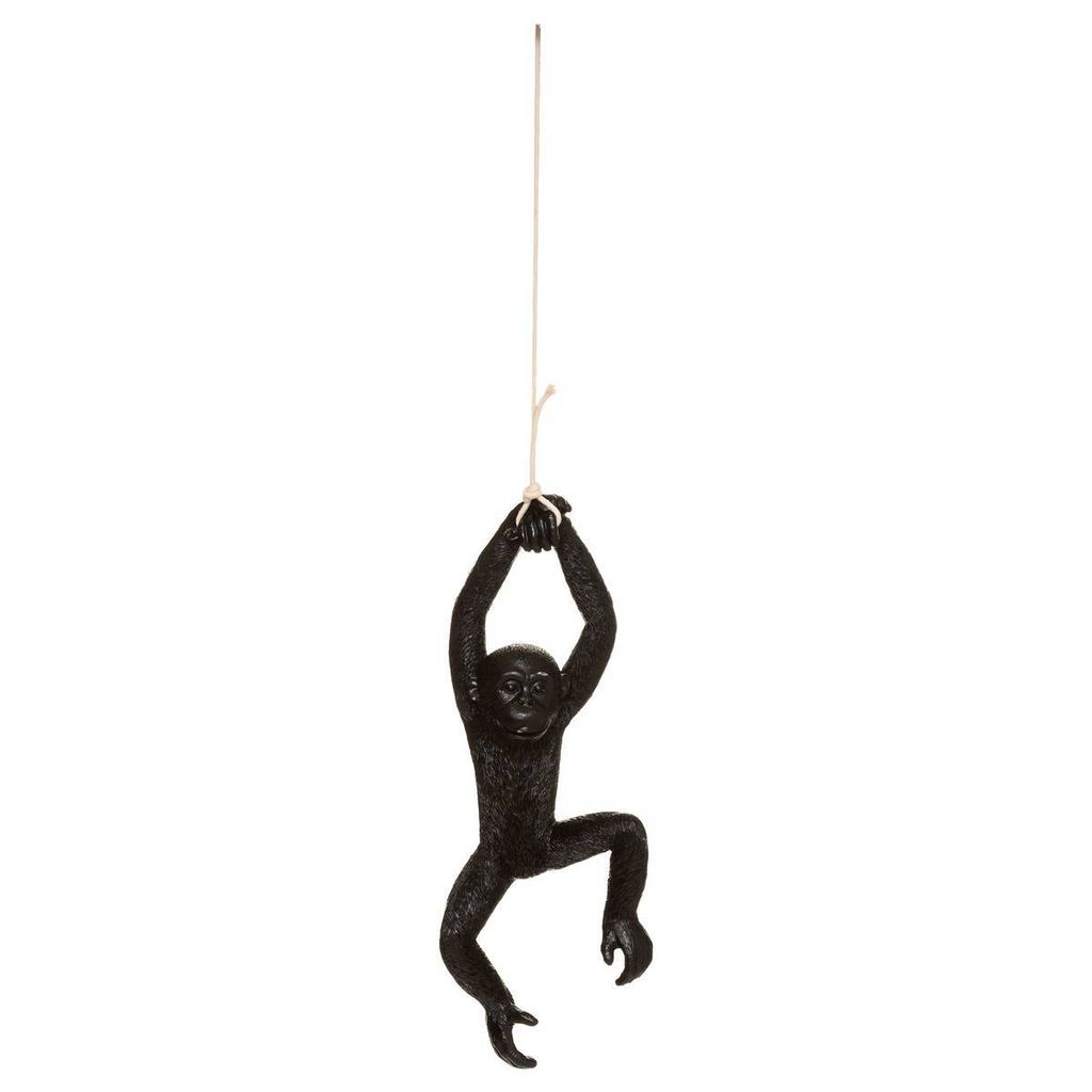 Hängender affe gaspard h.39,5cm kunstharz - Atmosphera créateur d'intérieur