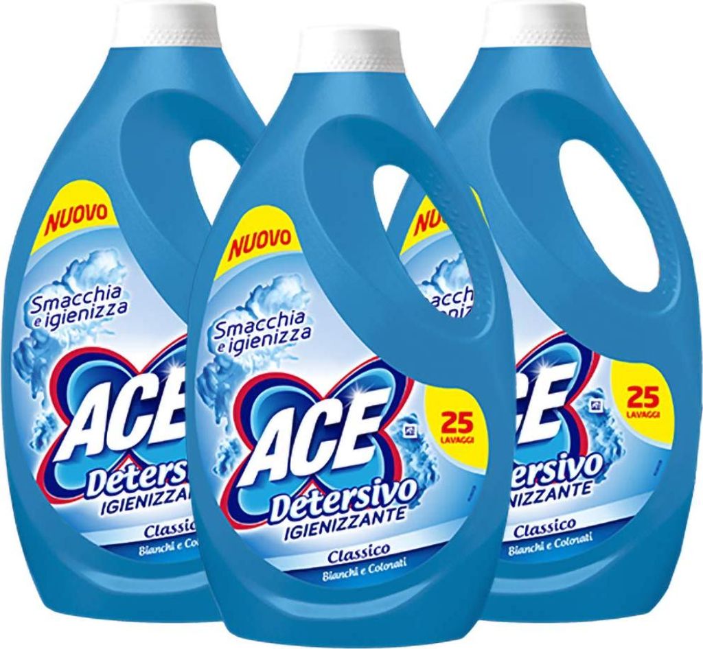 ACE Reinigungsmittel 3 x 25 Waschgänge, 3 Stück