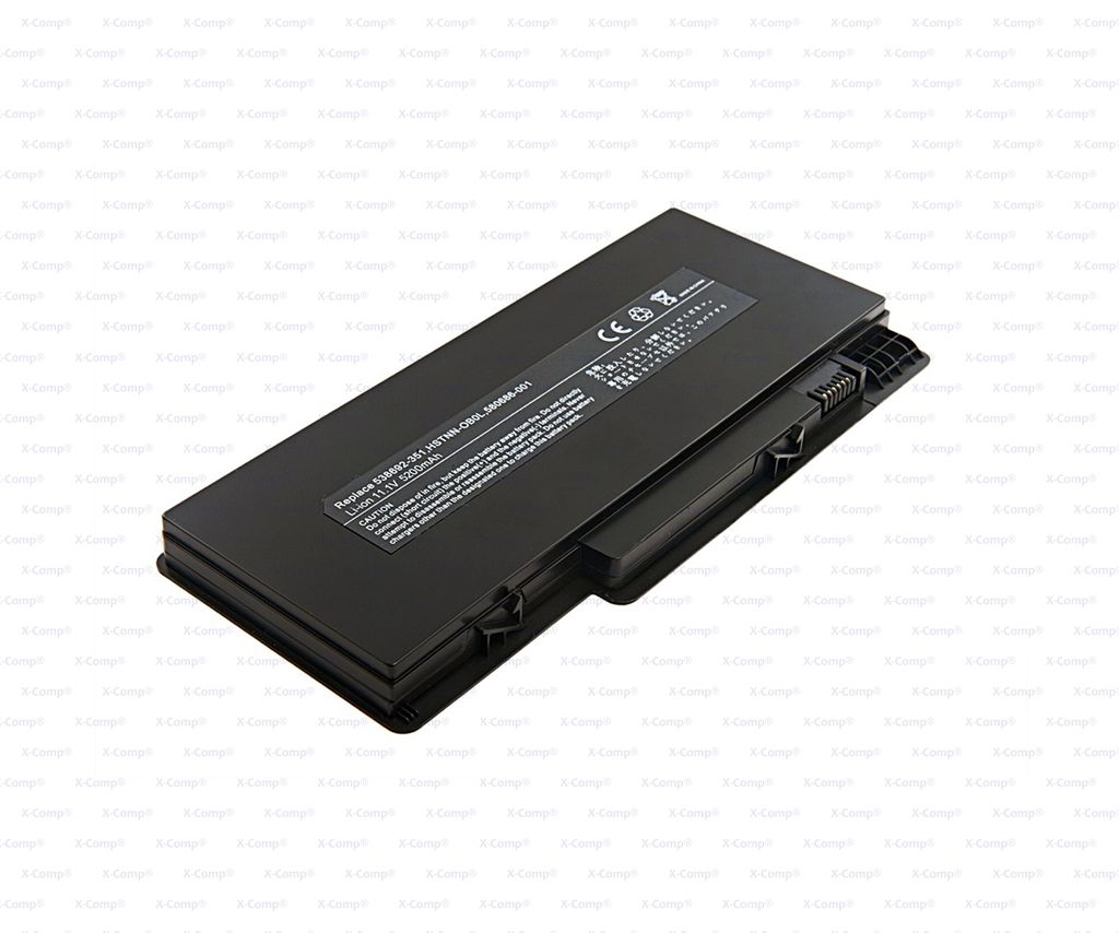 MicroBattery MBI2093, Lithium Polymer (LiPo), 5400 mAh, 11.1 V, Schwarz