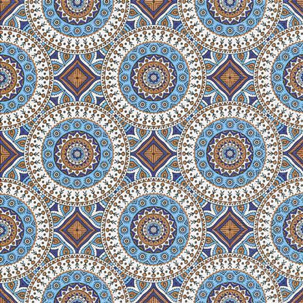 20 Servietten Ethno - Antike Kreise 33x33cm Produktbild 