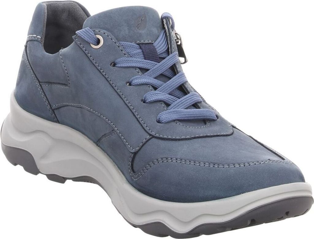 Waldläufer scarpe stringate comode in blu, misura 9,5 Immagine del prodotto 