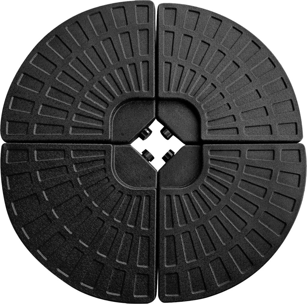 Pas japonais rond Saint Malo - Lot de 4 dalles pour allée de jardin