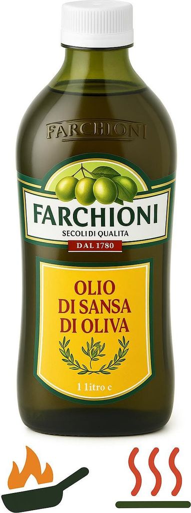 Olivenöl zum Braten Plastikflasche Sansa 1l - Farchioni Produktbild 
