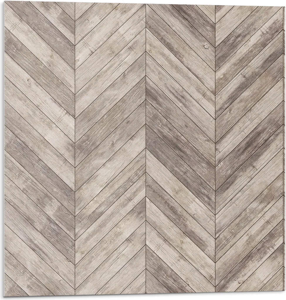Pannelli Murali 3D Spina di Pesce Autoadesivi 50x50 - Decorazione 4 Pezzi
