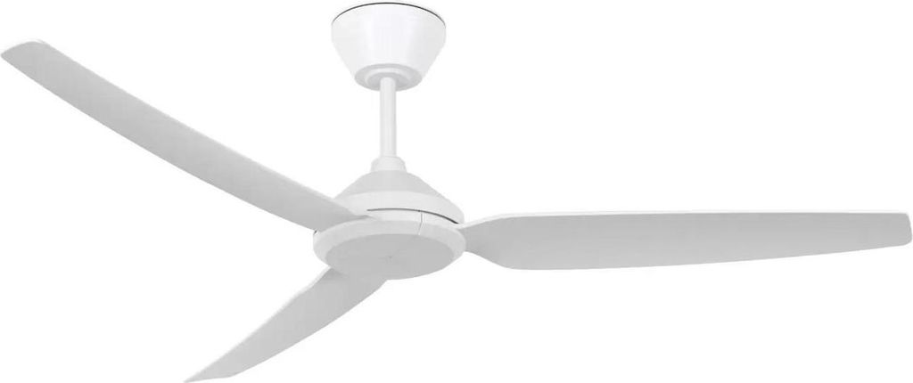 Outdoor Energiespar Deckenventilator mit Fernbedienung Polis Weiß