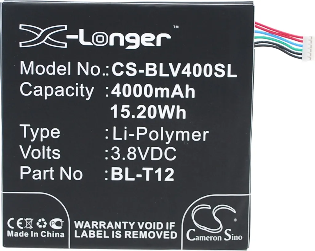 Ricambio Batteria LG G Pad 7.0 V400 V410 | TECHTEK BL-T12 3.8V