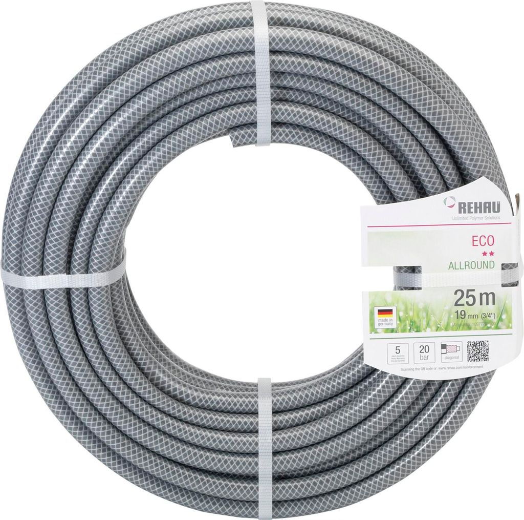 REHAU Allround Gartenschlauch Eco 3/4" 25m Produktbild 