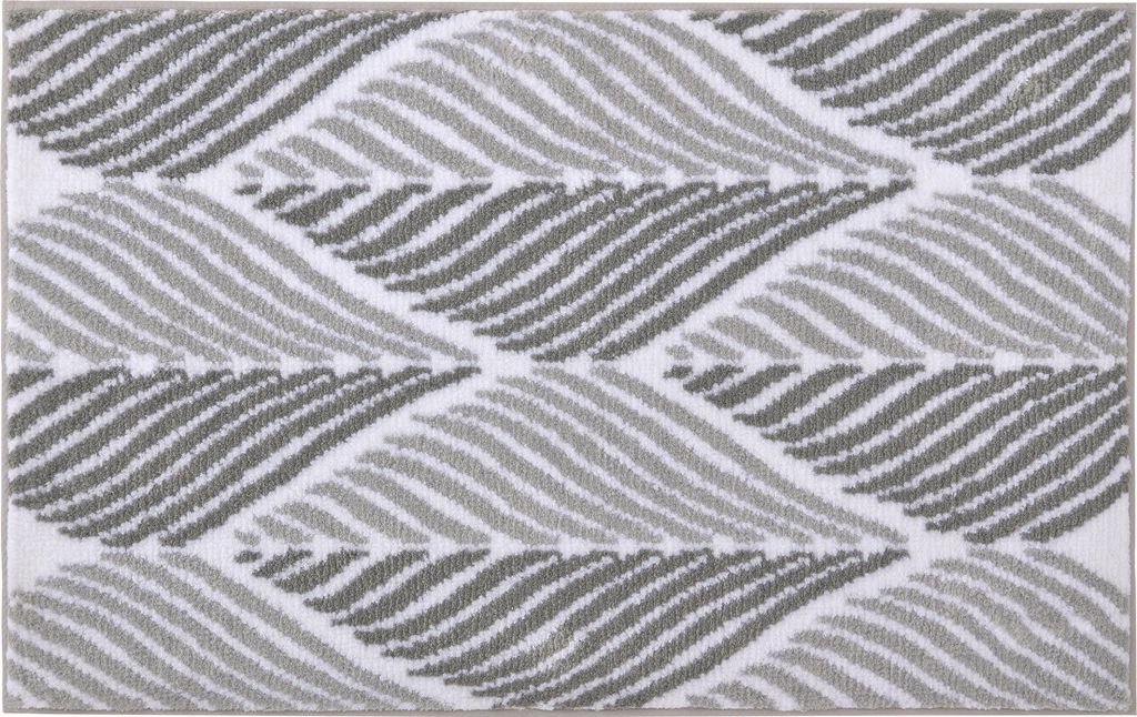 Kleine Wolke Badteppich LEAF Anthrazit 60 x 90 cm