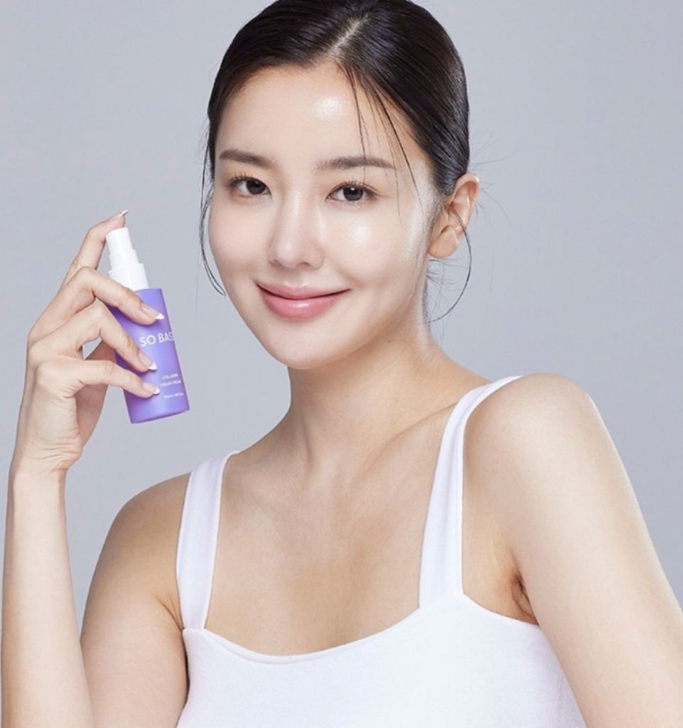 SO BASE Collagen Liquid Cream 50 ml - Feuchtigkeitsspendende Gesichtscreme mit Collagen