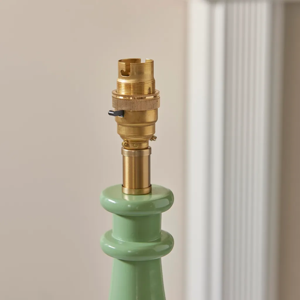 Éclairage d'appoint MYRTLE Endon vert laiton pour petit espace 38cm - 3