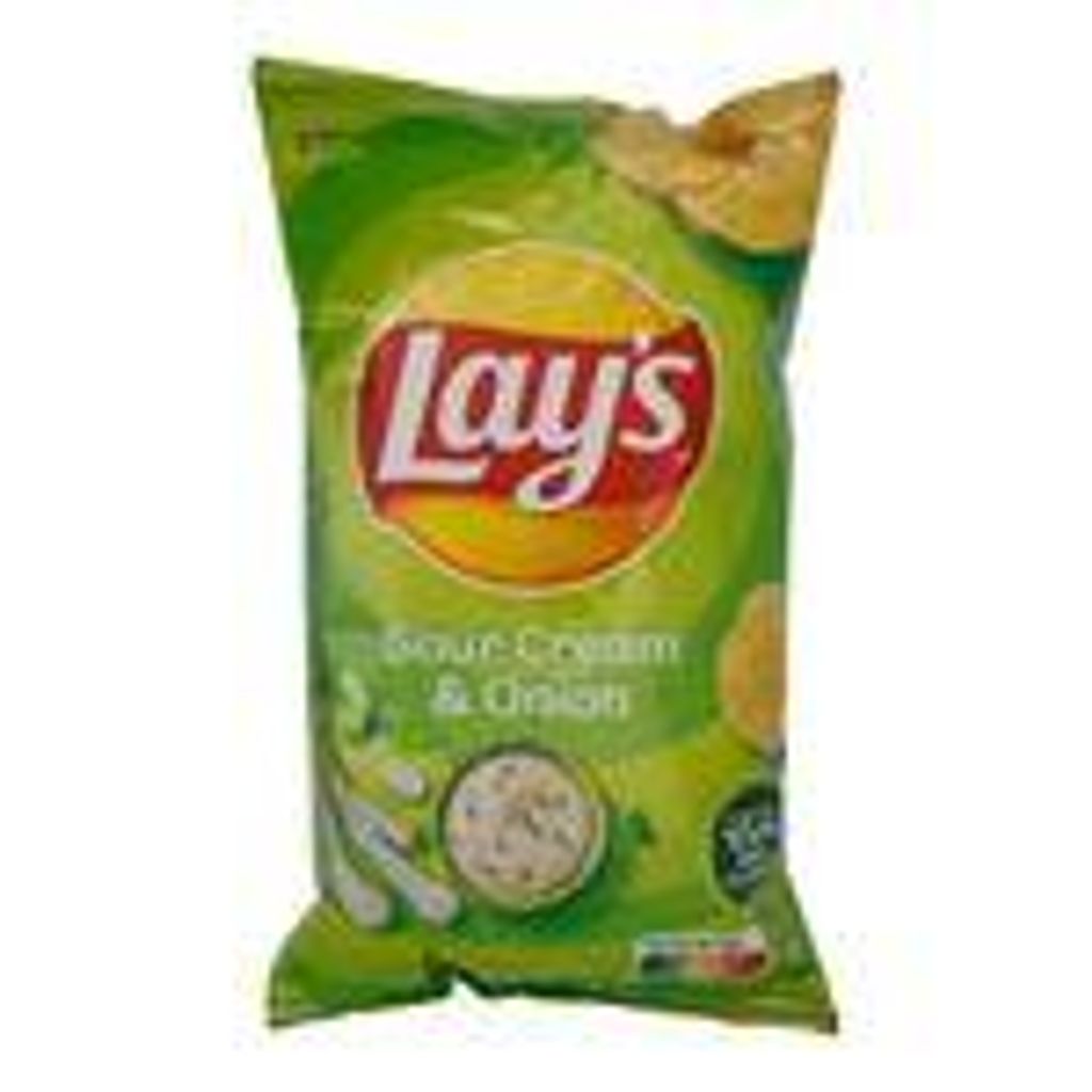 Lay's Sour Cream & Onion – 150 g – Knusprige Chips mit cremigem Sour Cream & Onion Geschmack
