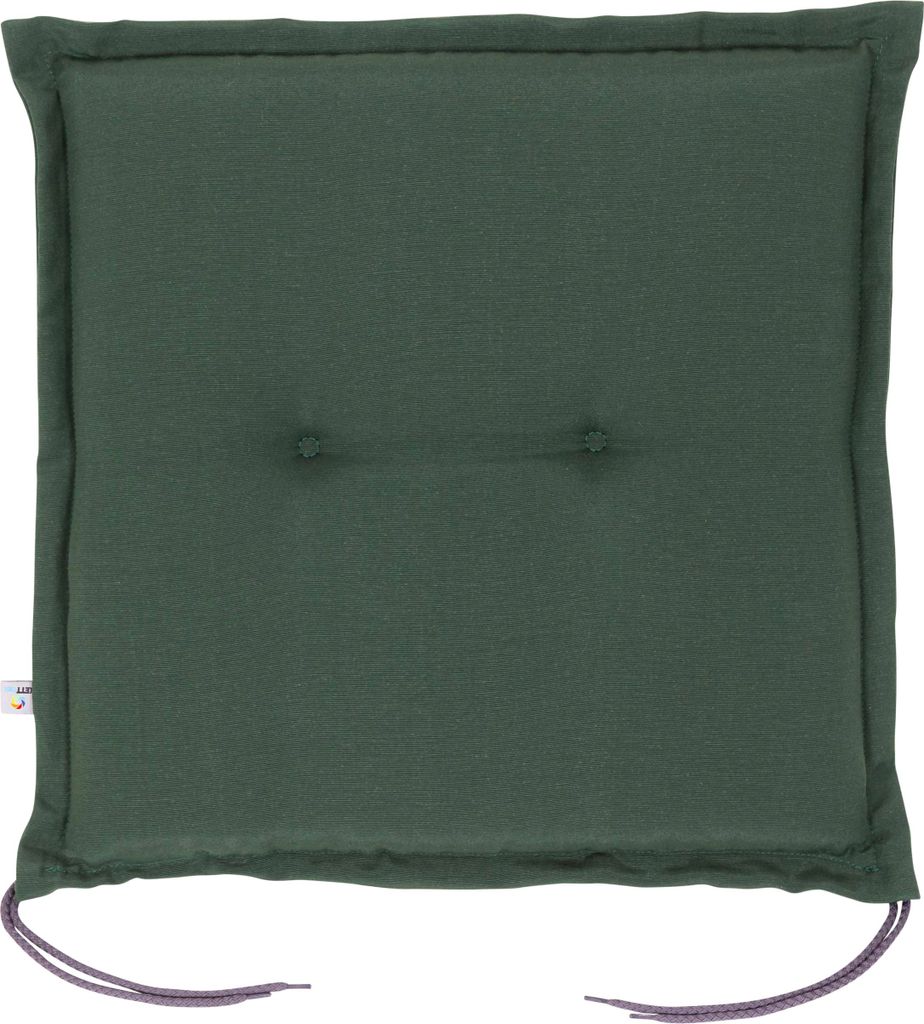 Sitzkissen Hocker Florence 2147 dunkelgrün 50x50x6 cm KETTtex