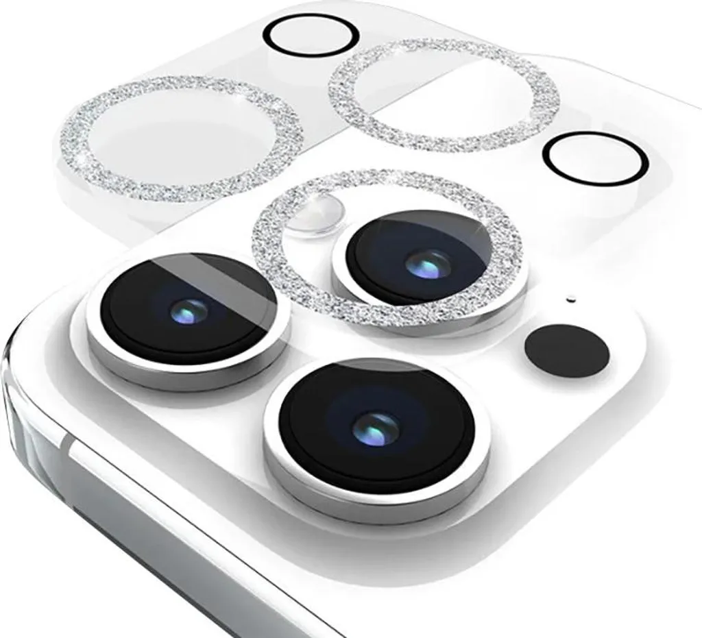Case-Mate Twinkle iPhone 15 Pro: Protezione Fotocamera Brillantinata