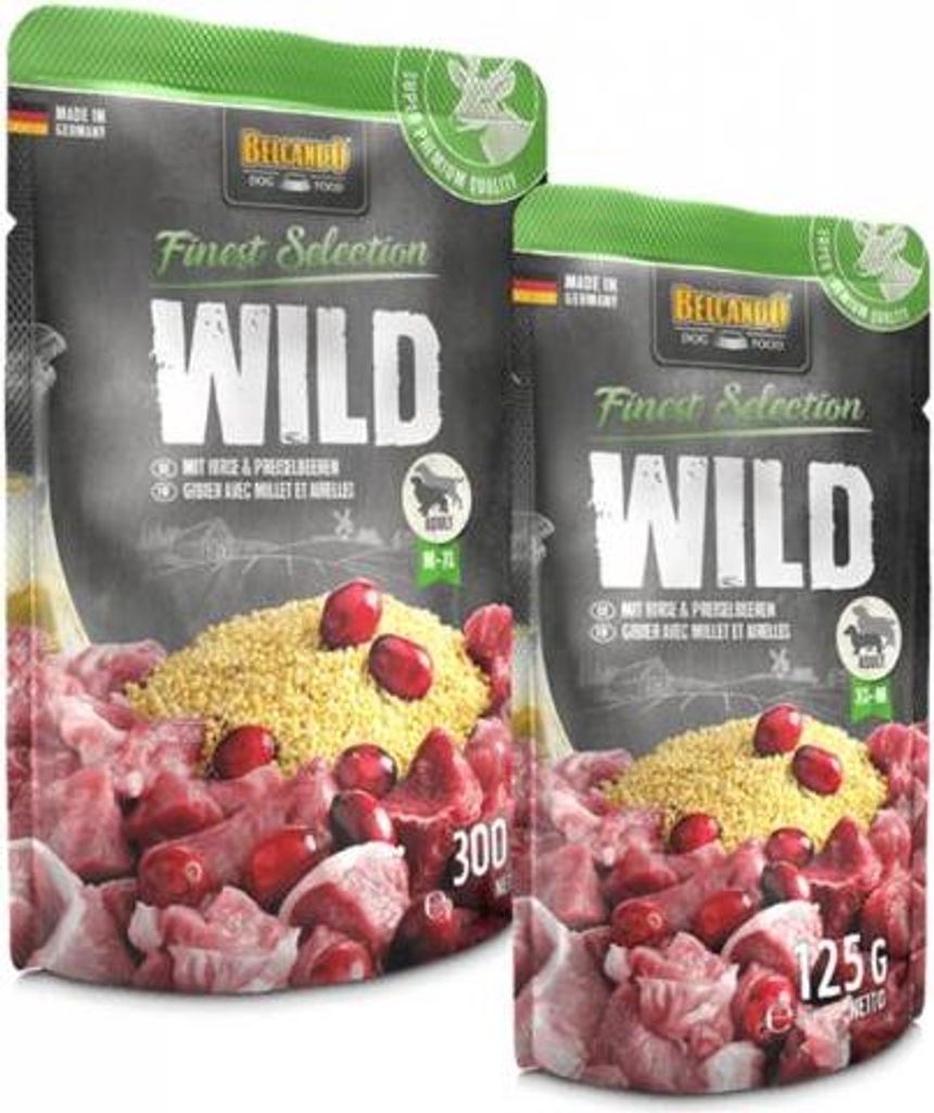 BELCANDO Wild mit Hirse & Preiselbeeren – Premium Produktbild 
