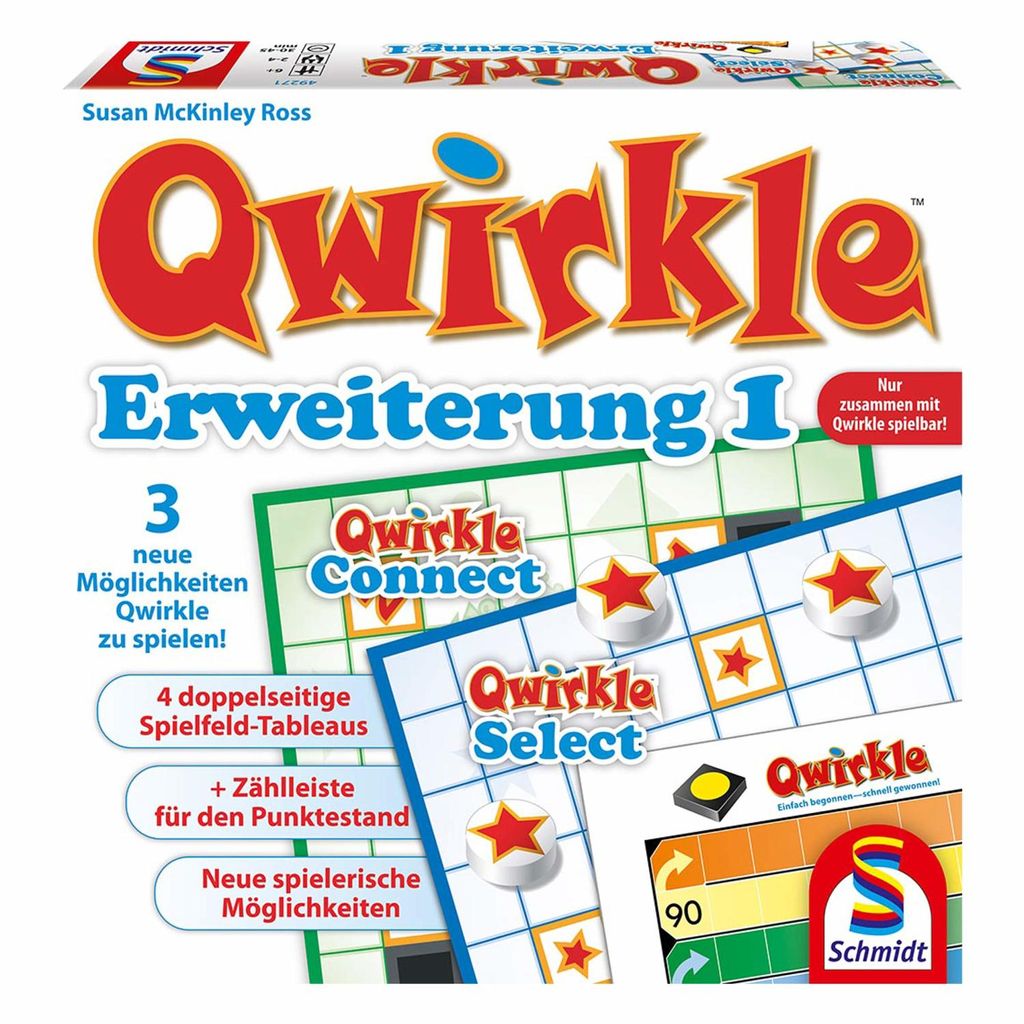 Schmidt Spiele Qwirkle 1. Erweiterung 49271 Produktbild 