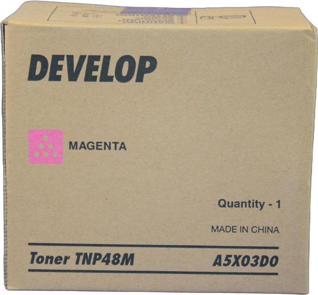 Develop TNP-48M Tonerkartusche A5X03D0 Magenta für Develop ineo+ 3350