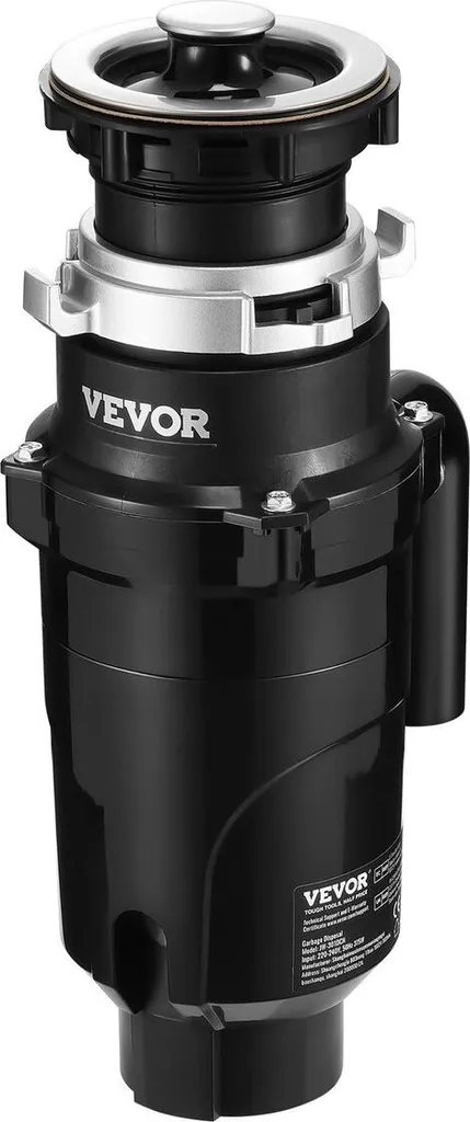 Tritarifiuti Professionale 1/2 HP EZ Connect | Motore 3820 RPM Inox - 10