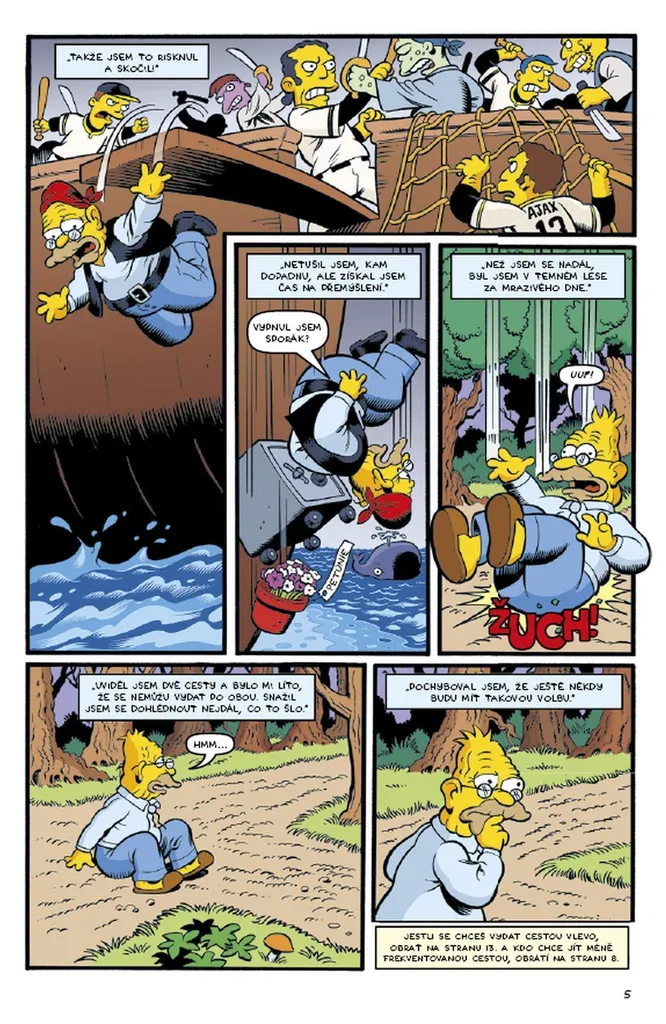 Comics Les Simpson CREW Vypečený komiksový výklep avec couverture souple
