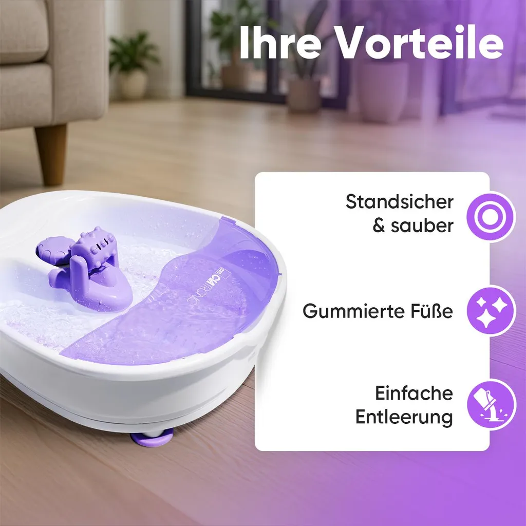 Appareil de massage Clatronic FM 3389 contre les douleurs et le stress des pieds