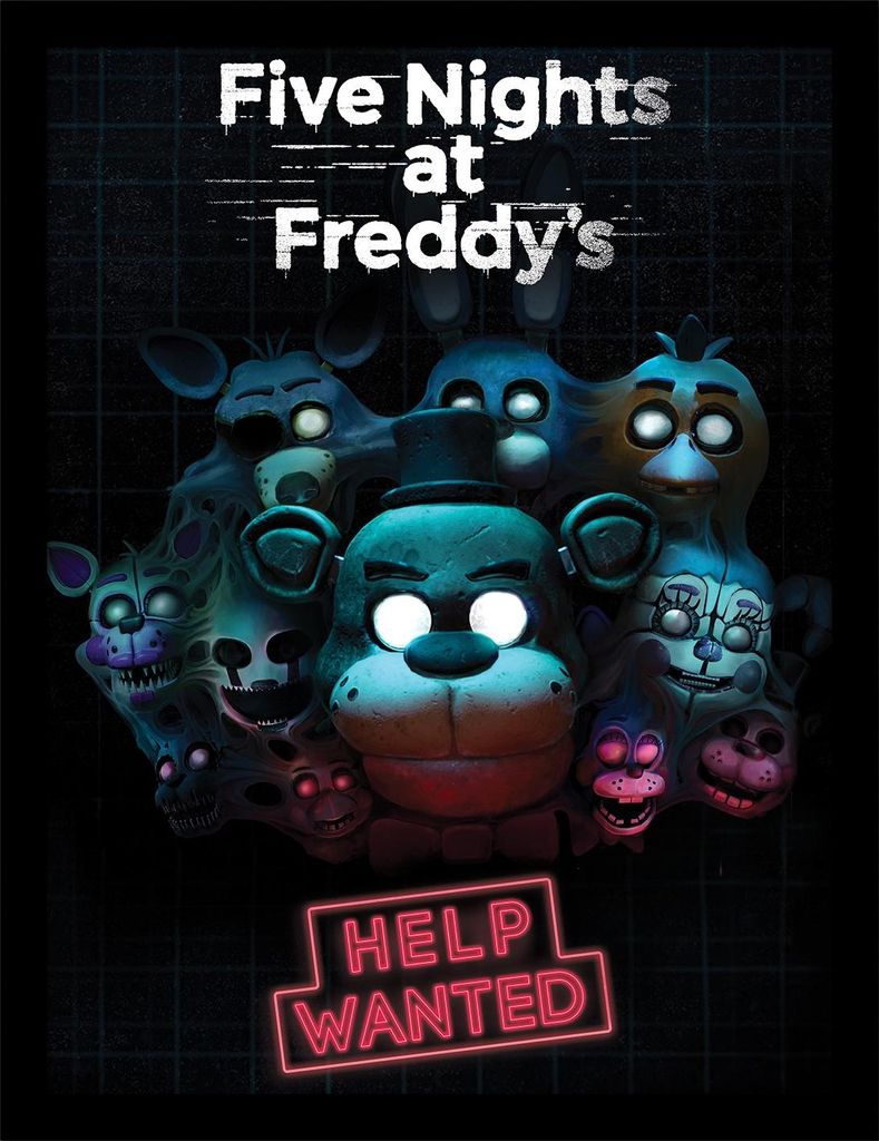 Five Nights At Freddys - "Help Wanted" Gerahmtes Poster PM12990 (40 cm x 30 cm) (Bunt)