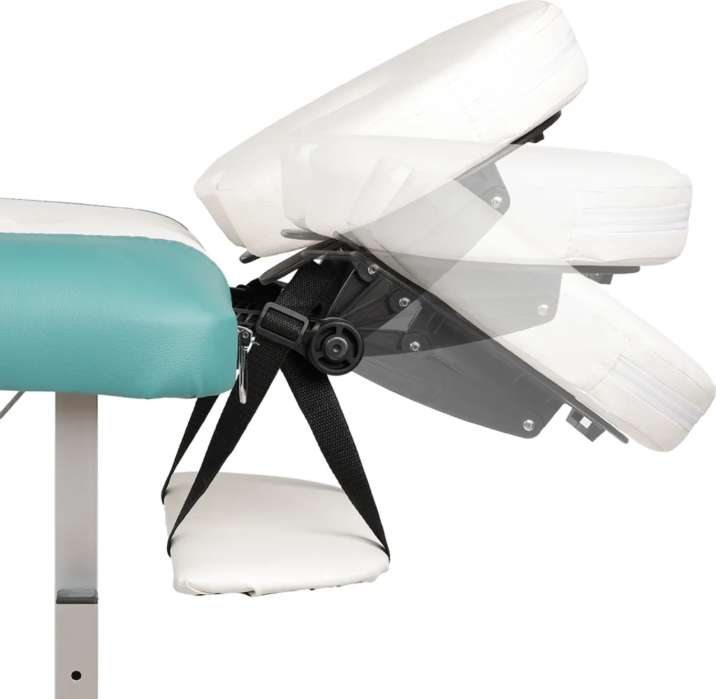 Lettino Massaggio Sportivo 3 Zone Alluminio | Altezza Regolabile Pro - 7
