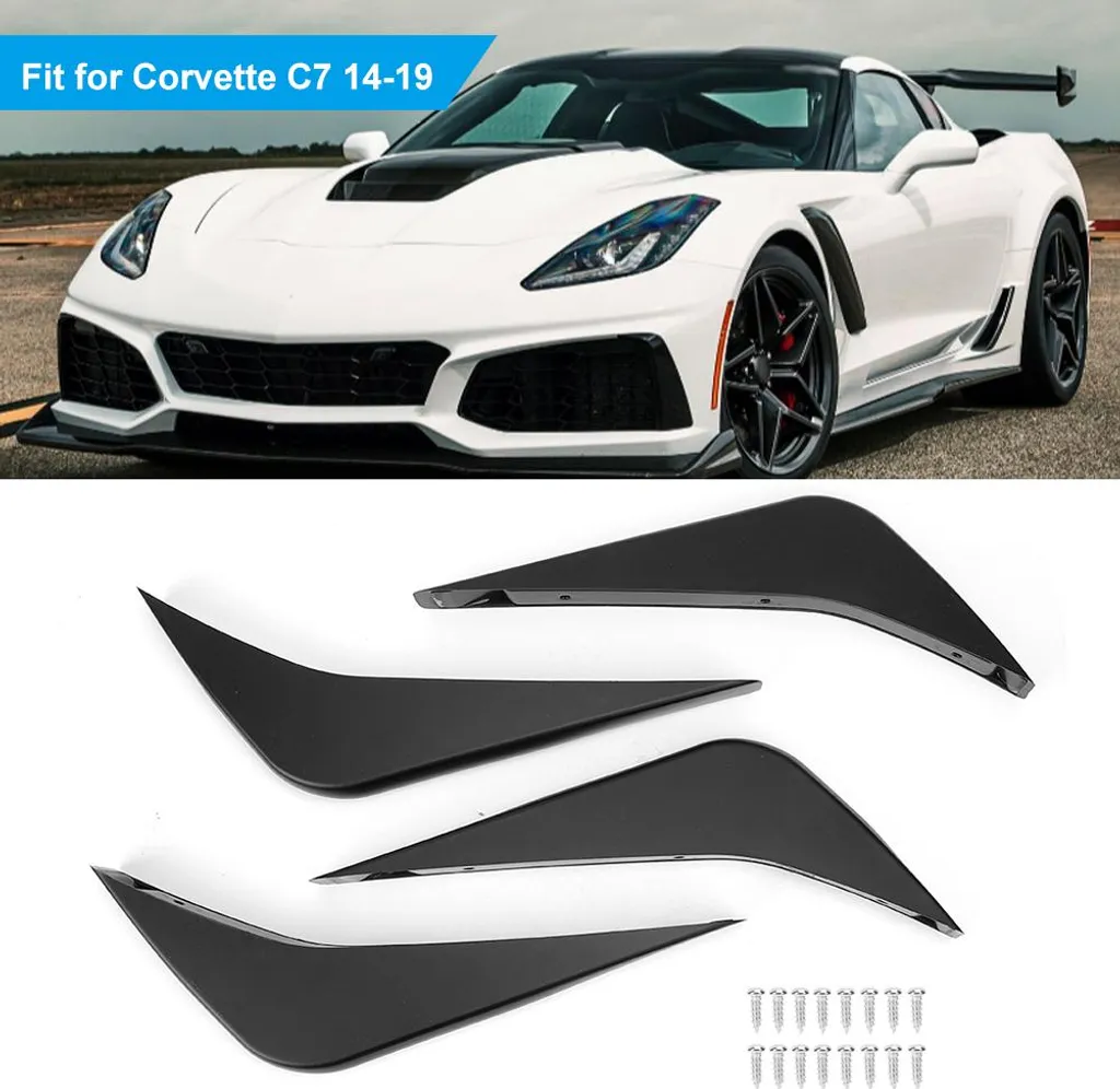 Amélioration Aérodynamique pour Corvette C7 2014-2019 - Diffuseur de Châssis
